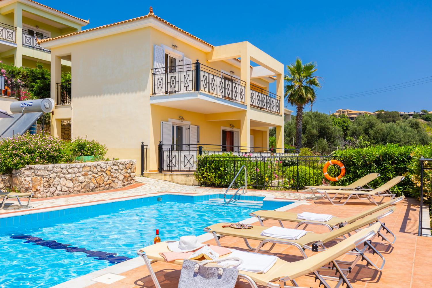 Beautiful villa with private pool and terrace with sea views