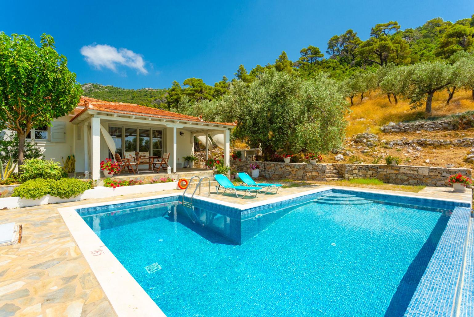 Beautiful villa with private pool and terrace