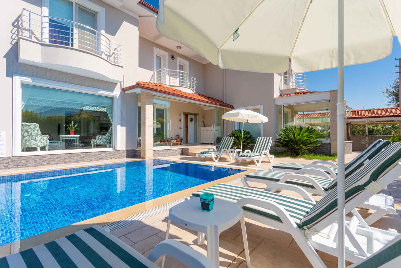 Beautiful villa with private pool and terrace area