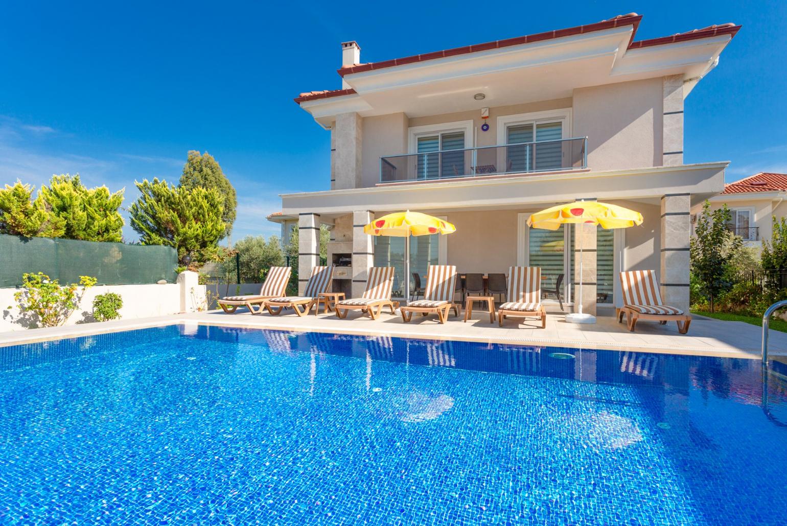 ,Beautiful villa with private pool and terrace