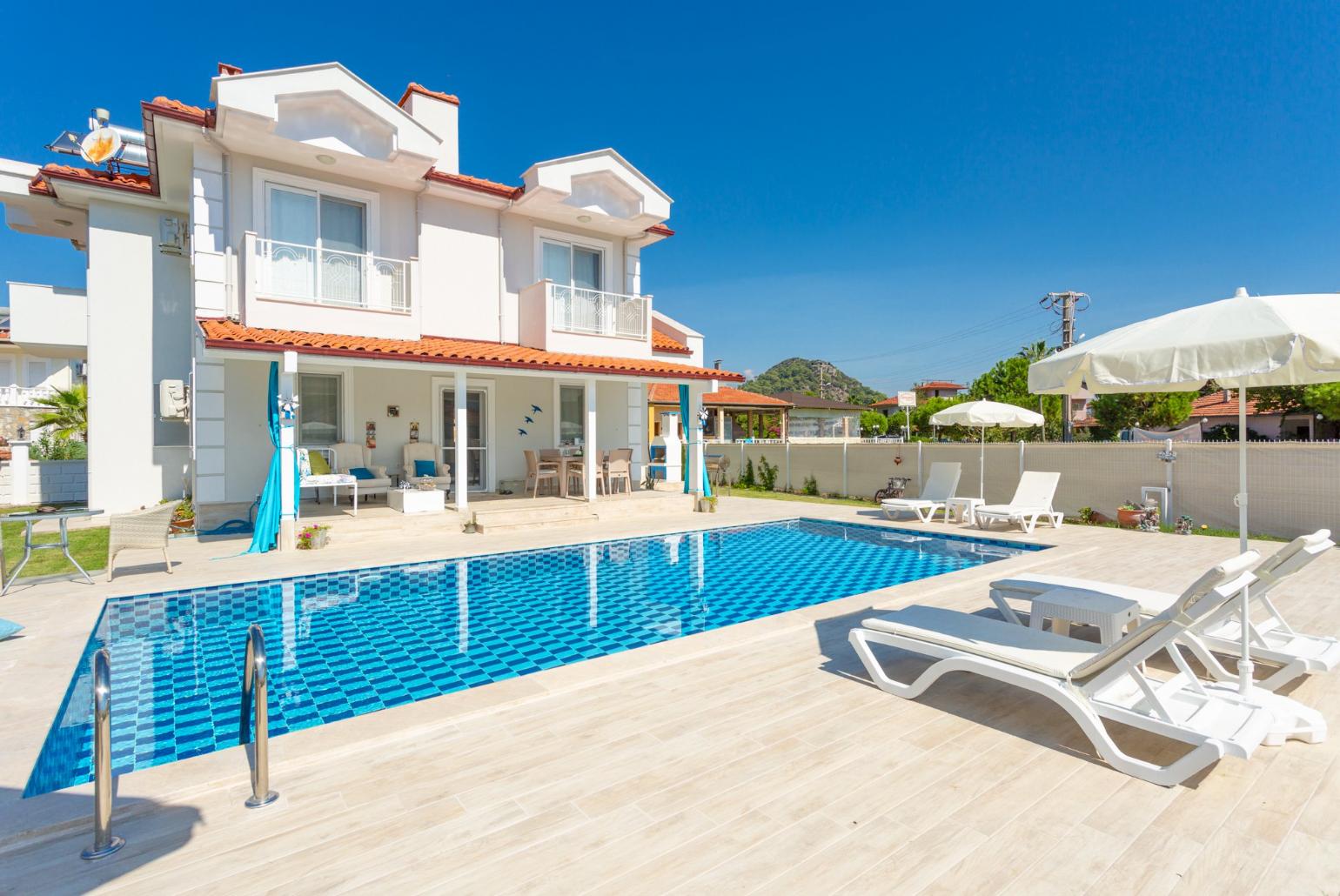 ,Beautiful villa with private pool and terrace