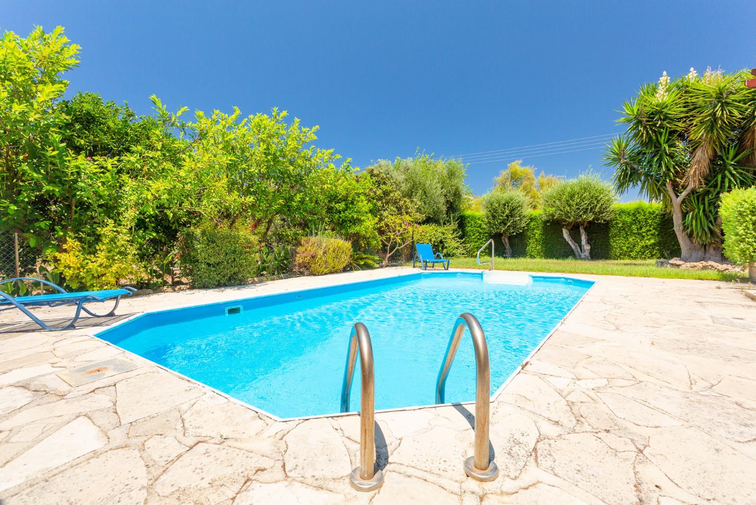 Private pool and terrace