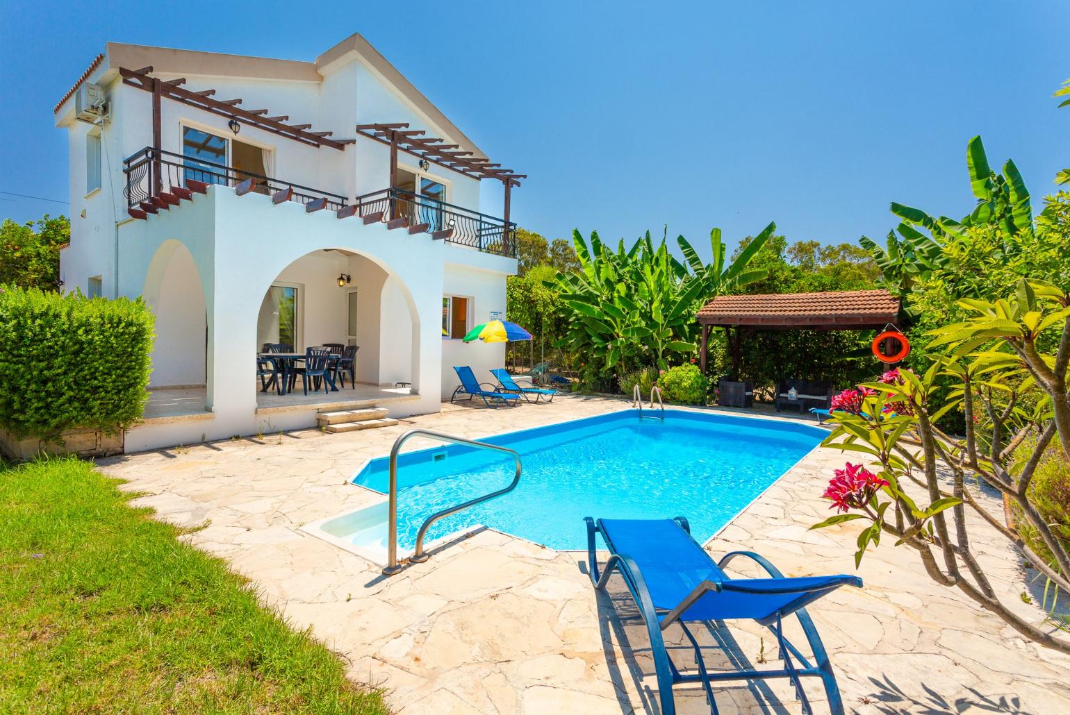 ,Beautiful villa with private pool and terrace