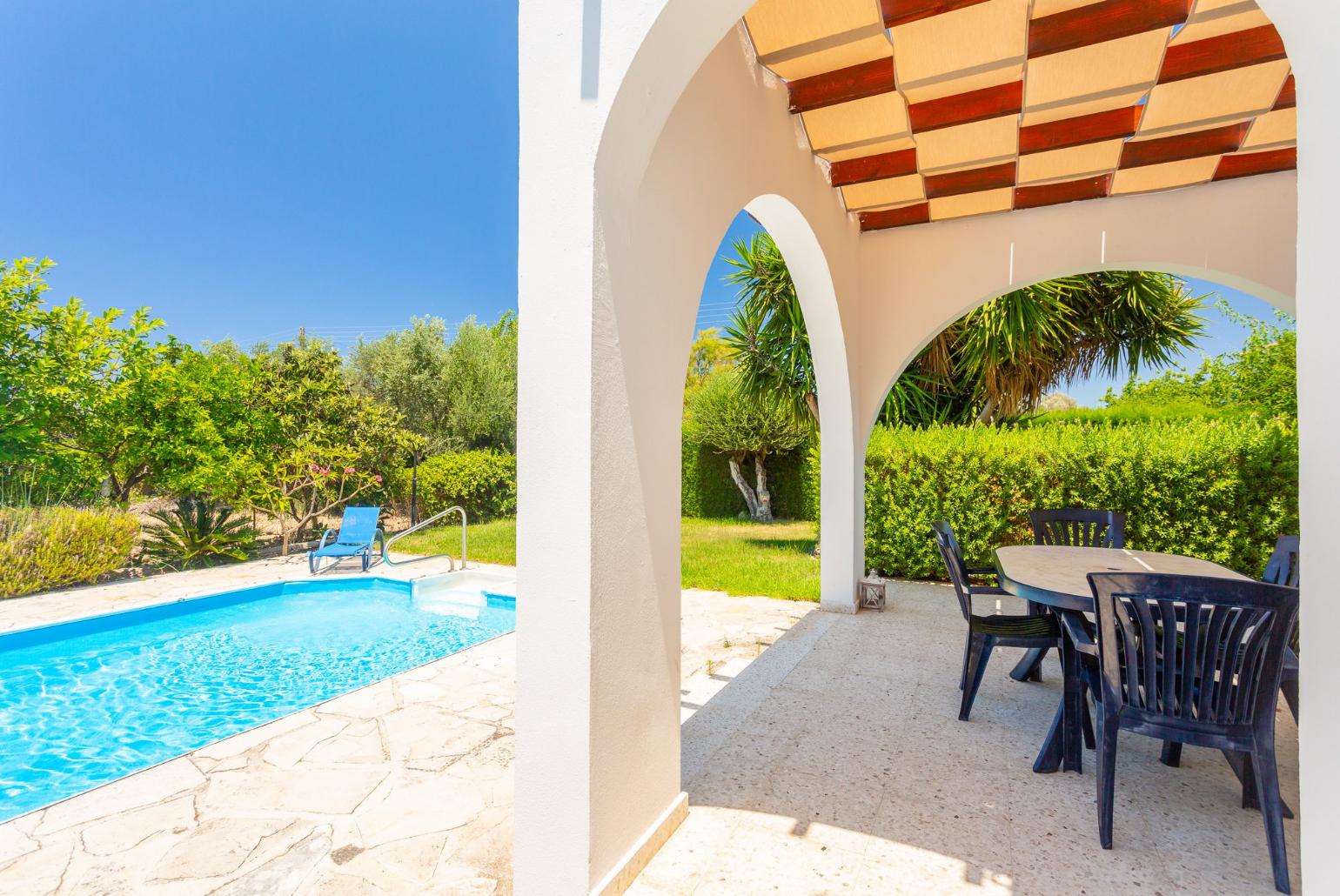 Private pool and terrace