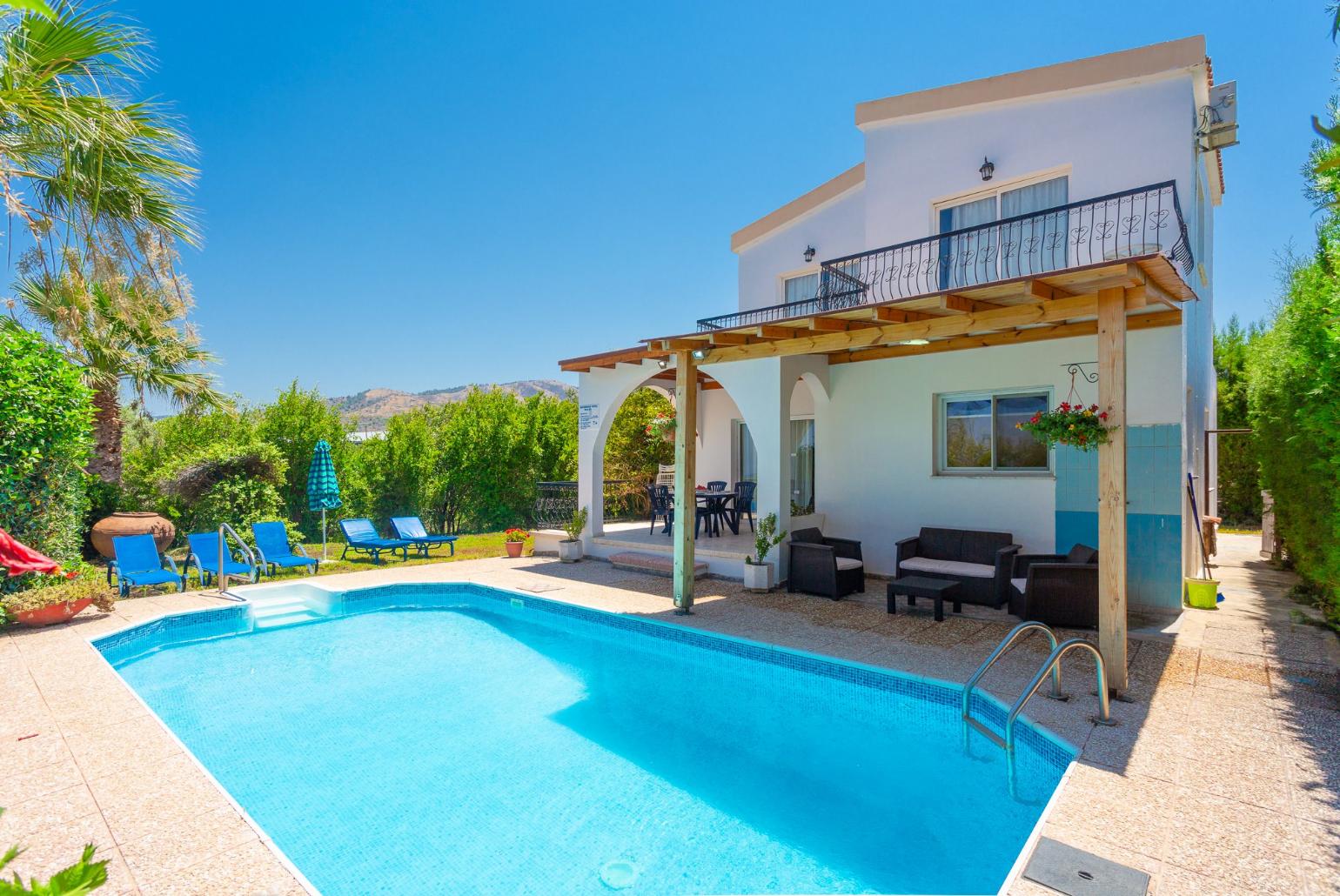 ,Beautiful villa with private pool and terrace