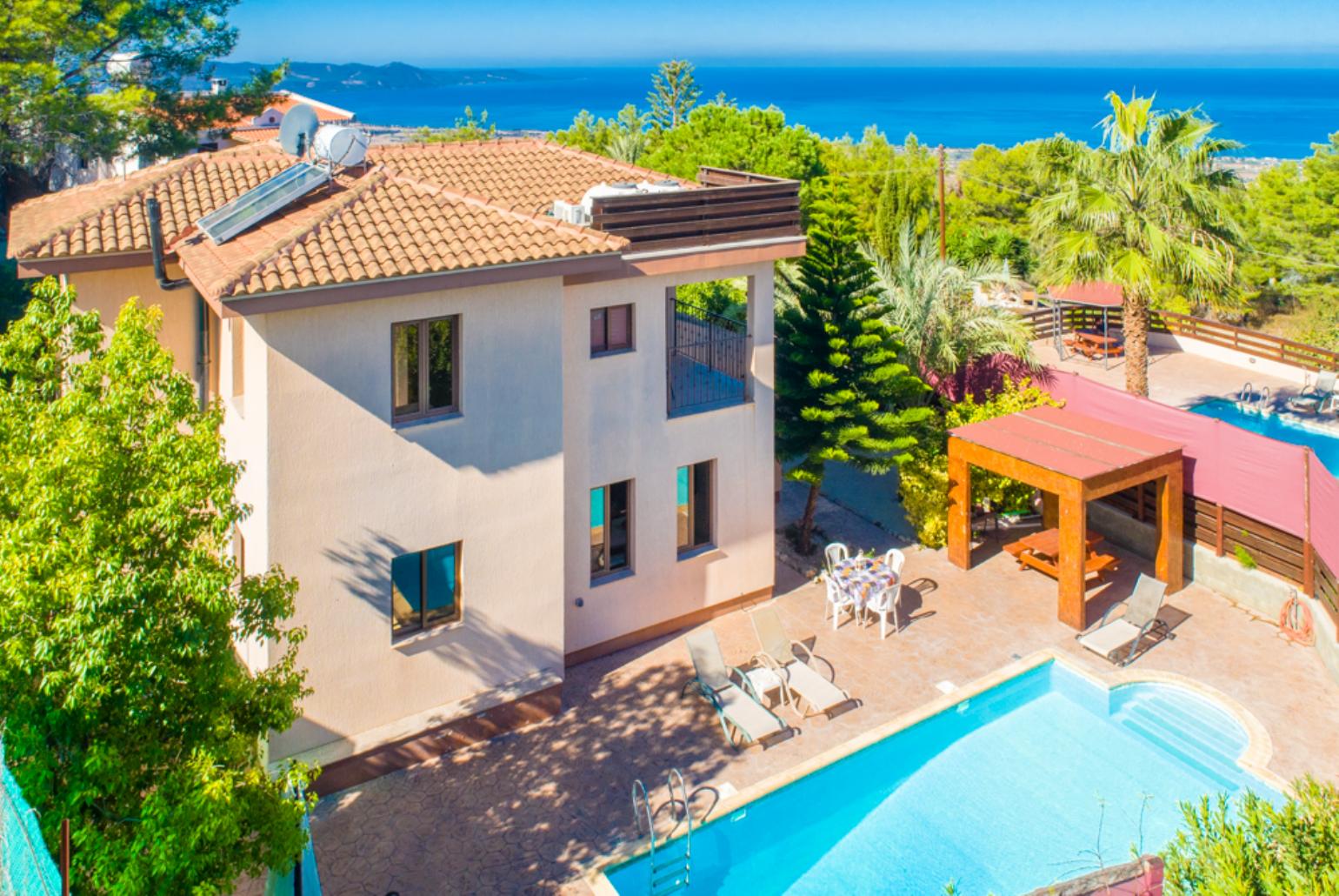 ,Beautiful villa with private pool and terrace