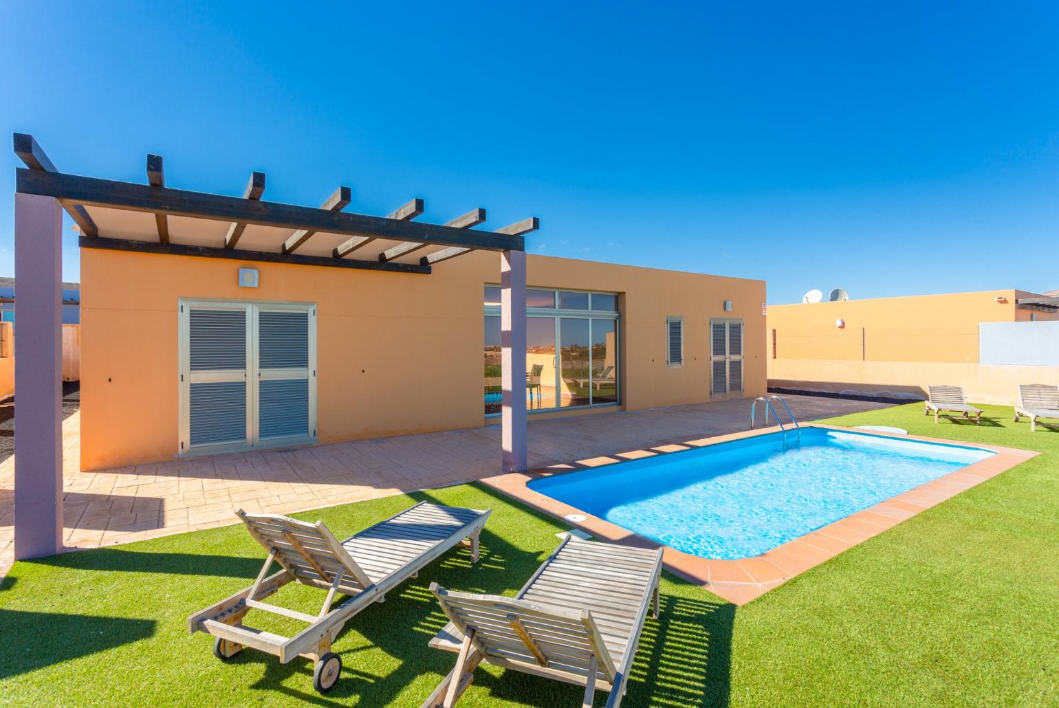 ,Beautiful villa with private pool and terrace