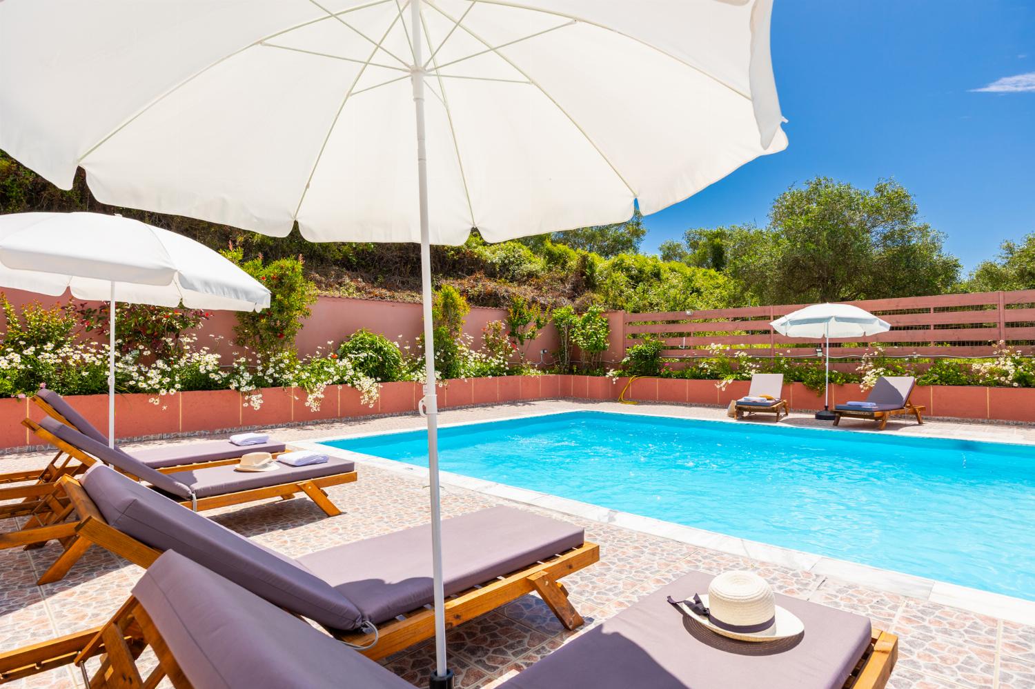 Private pool and terrace