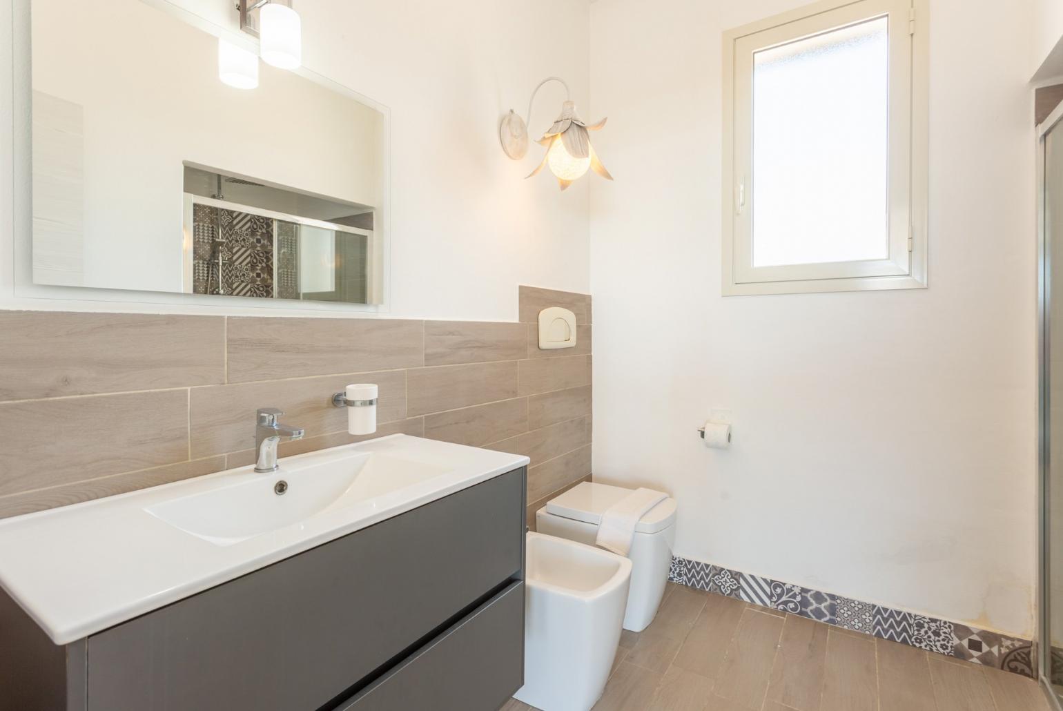 Family bathroom with shower