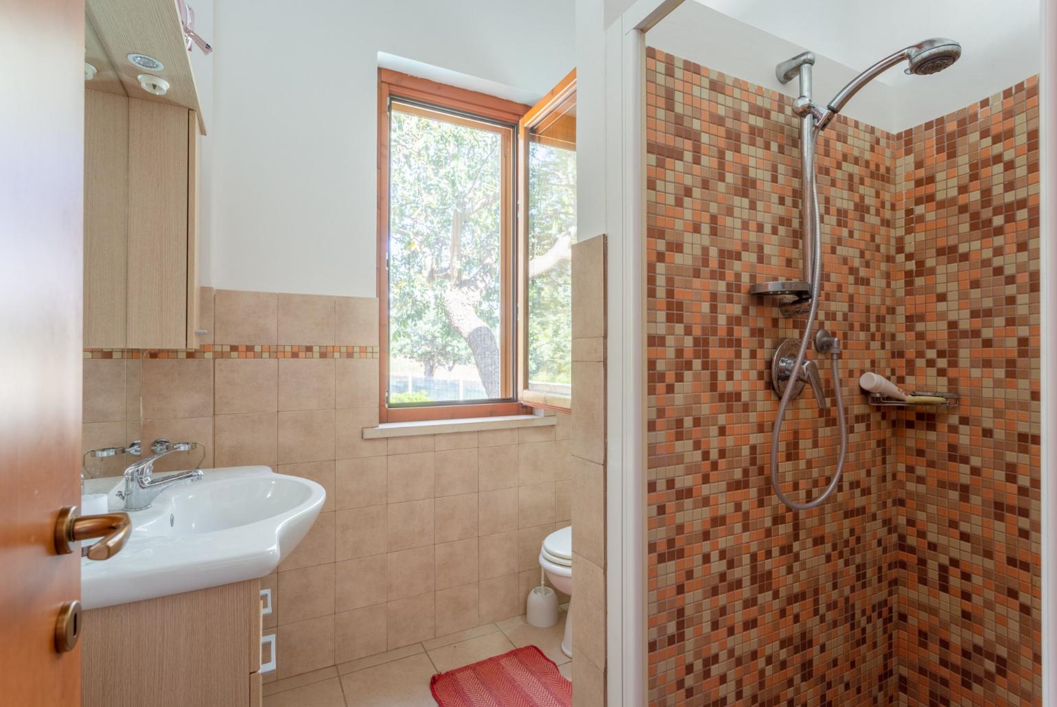 Family bathroom with shower