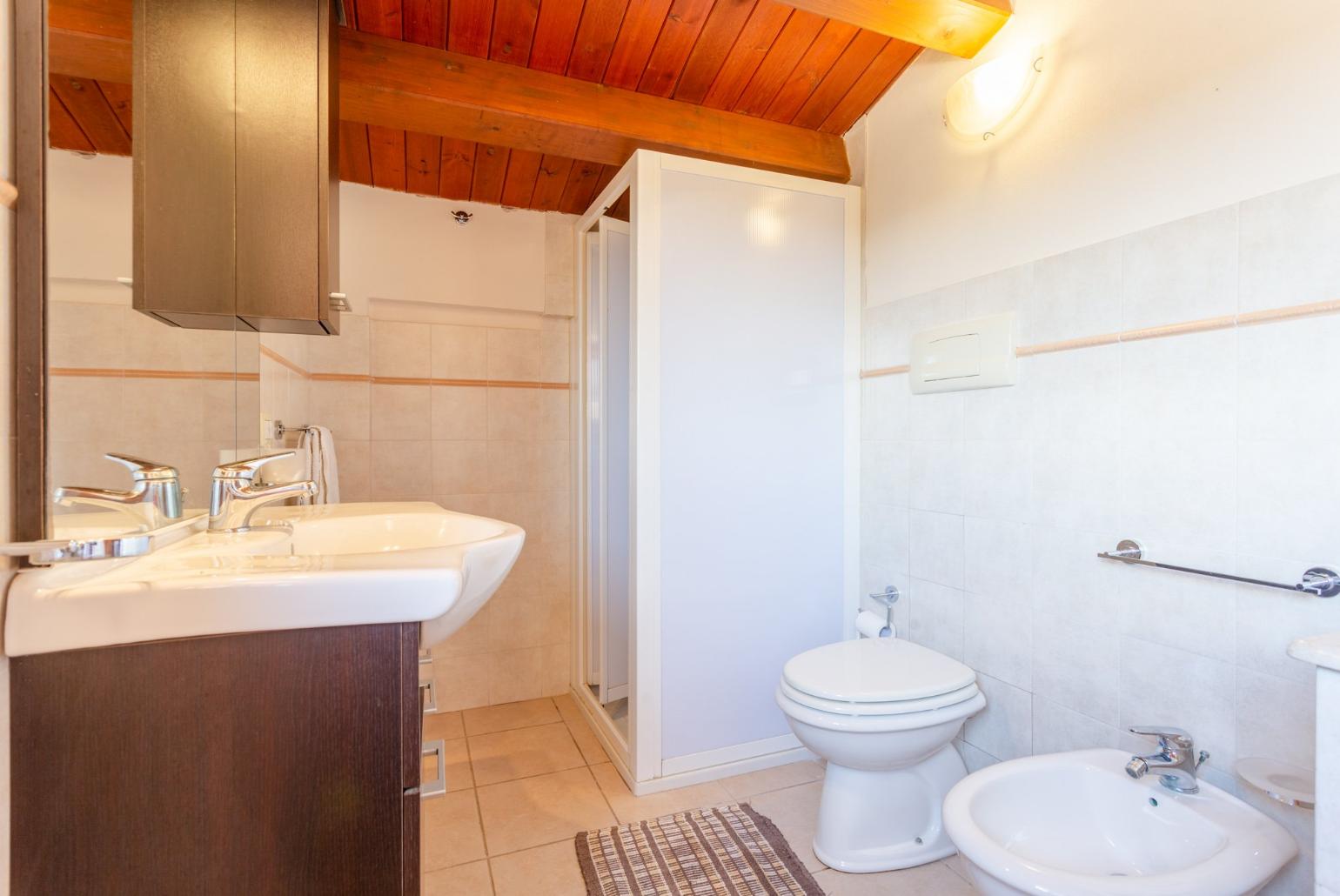 Family bathroom with shower