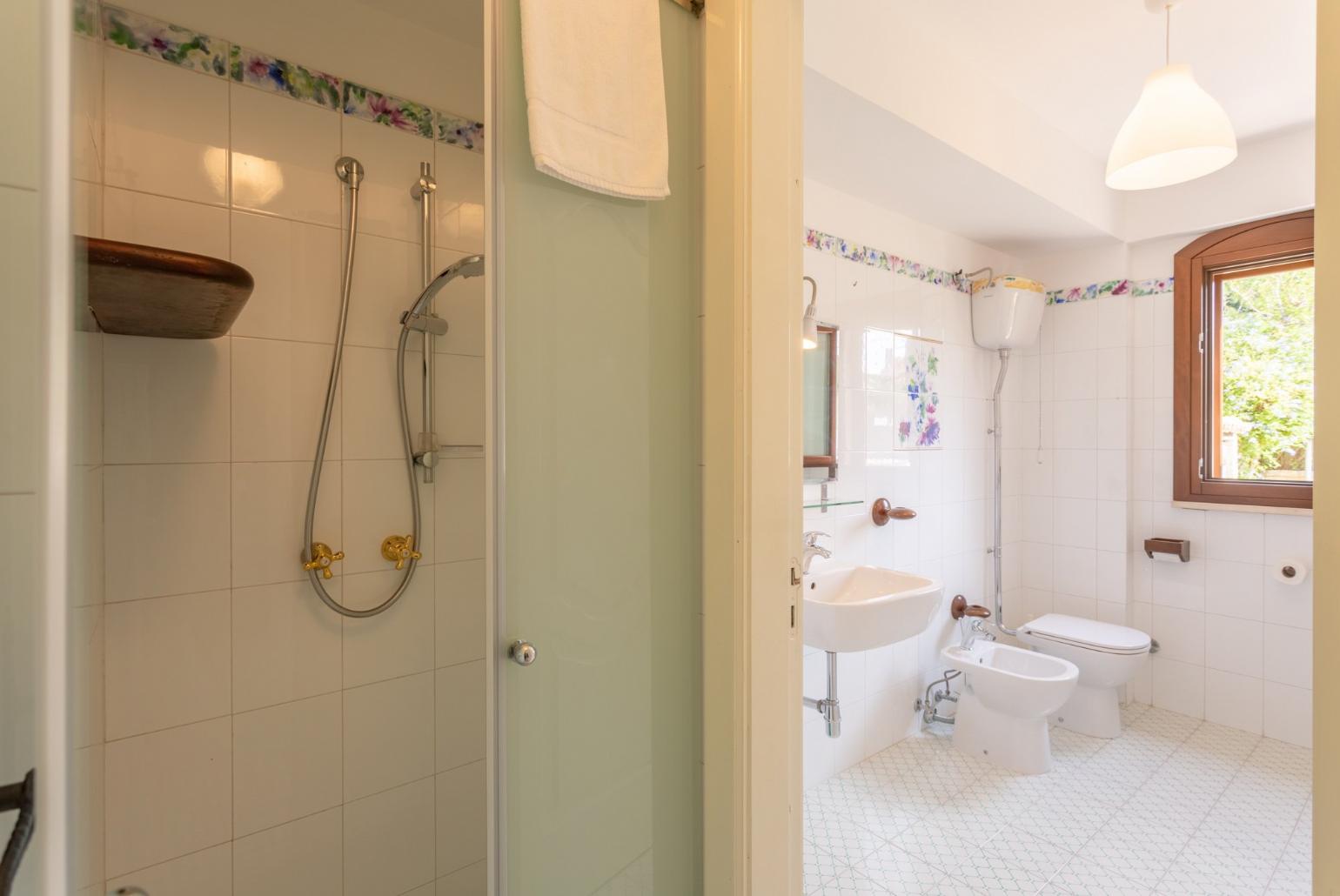 Family bathroom with shower