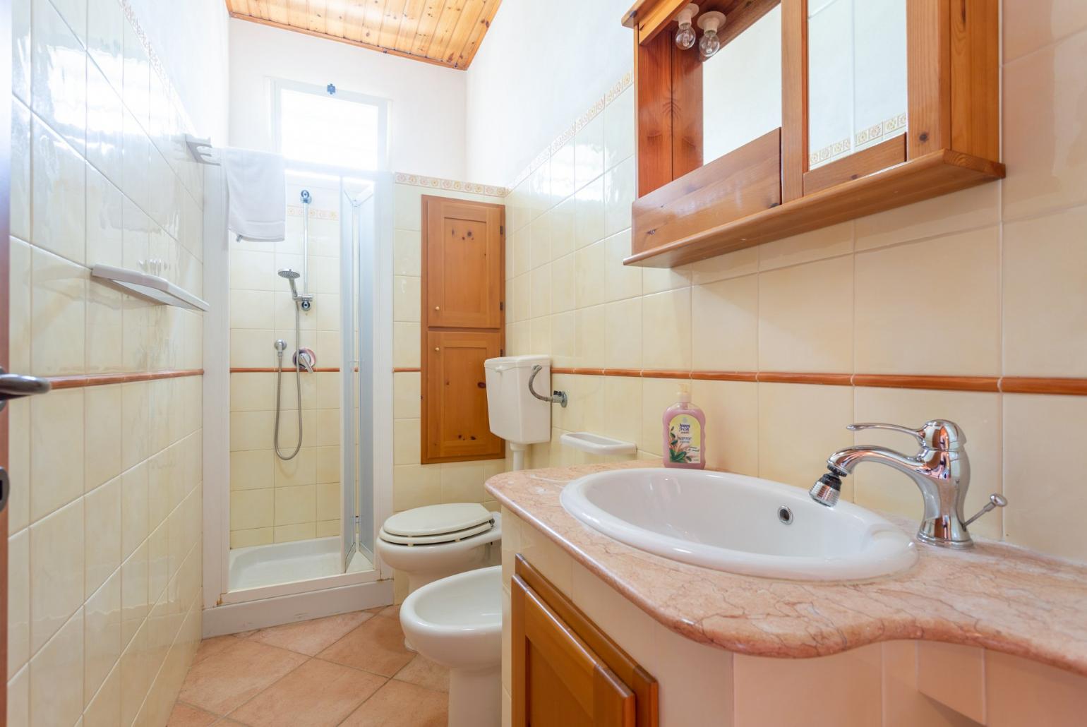 Family bathroom with shower