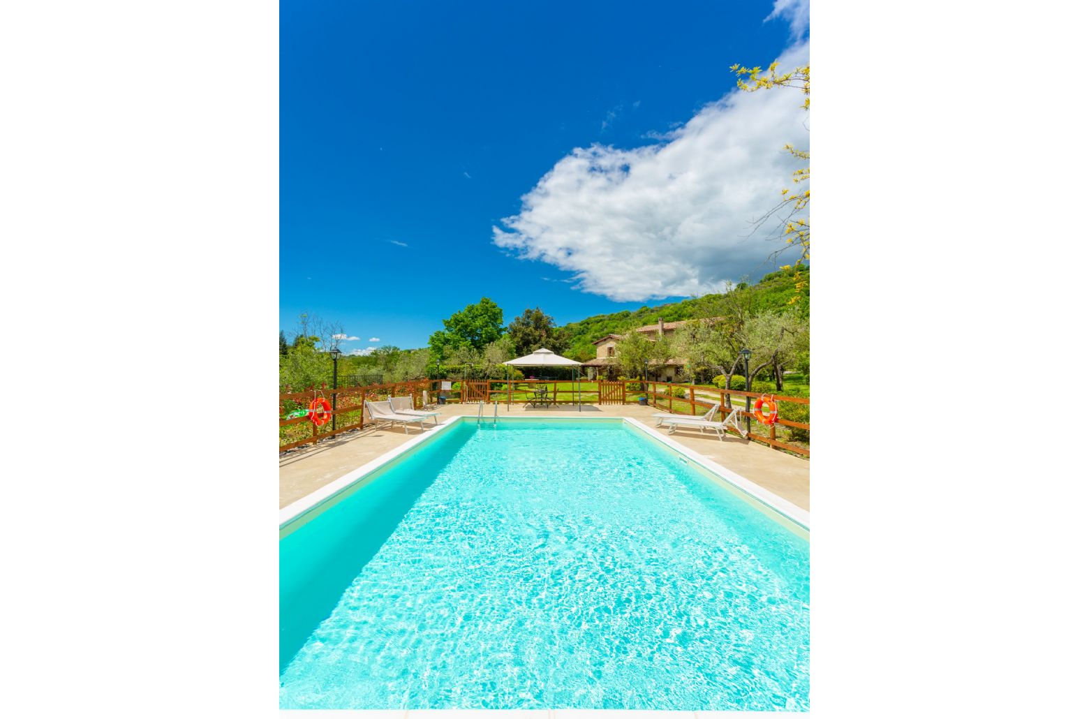 Private pool and terrace