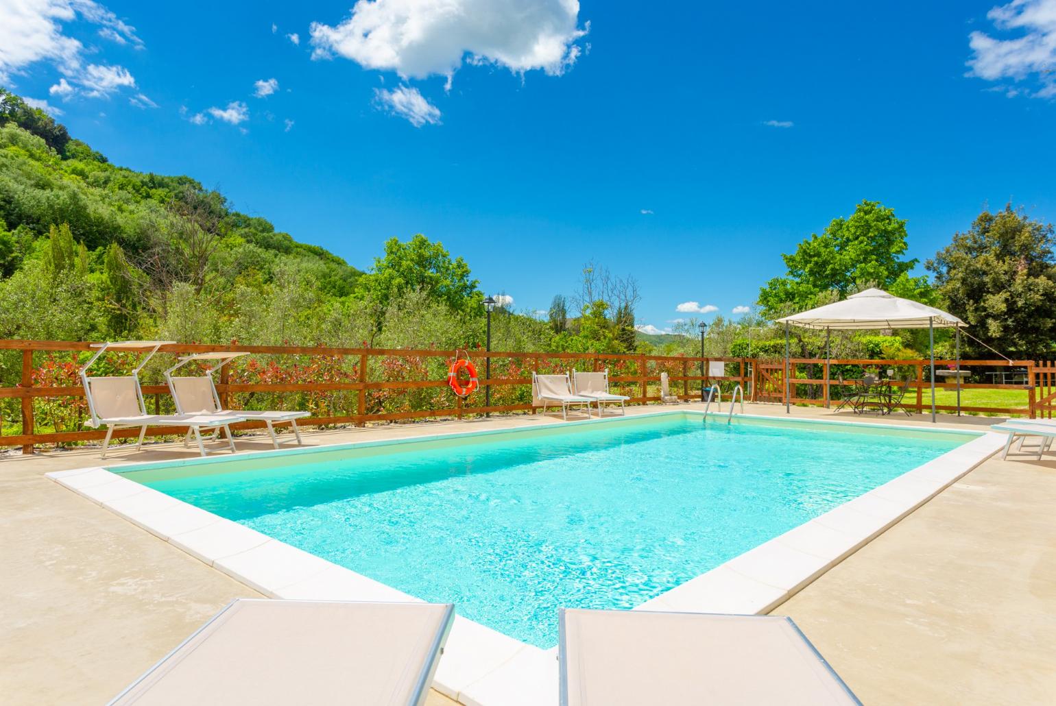 Private pool and terrace
