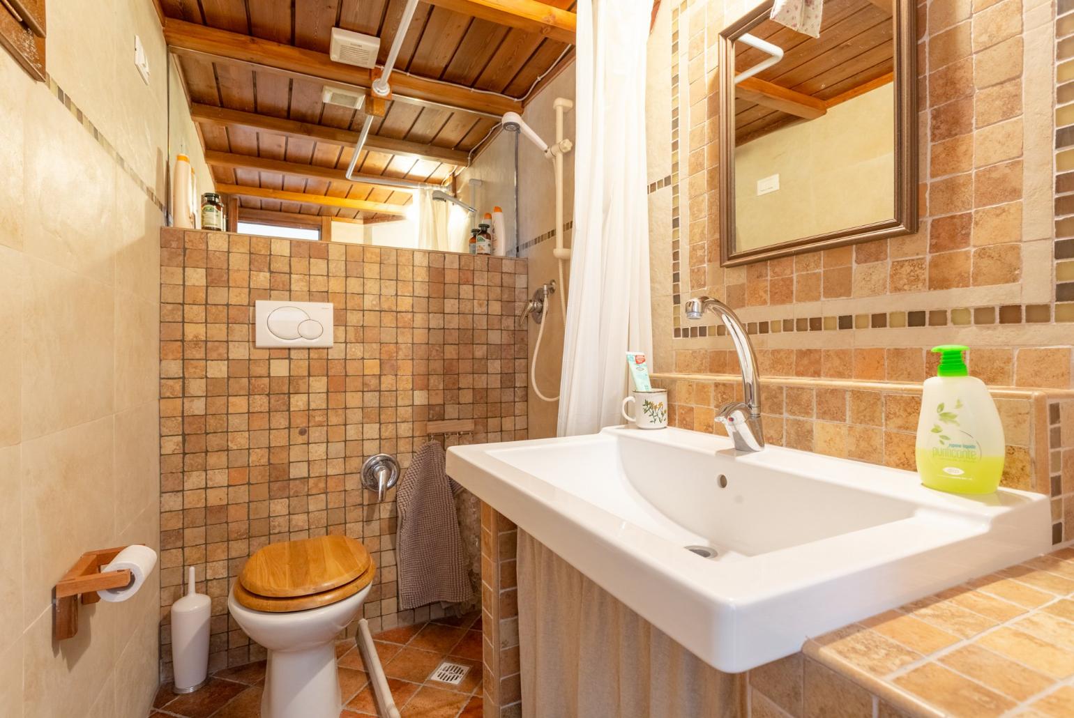 Family bathroom with shower