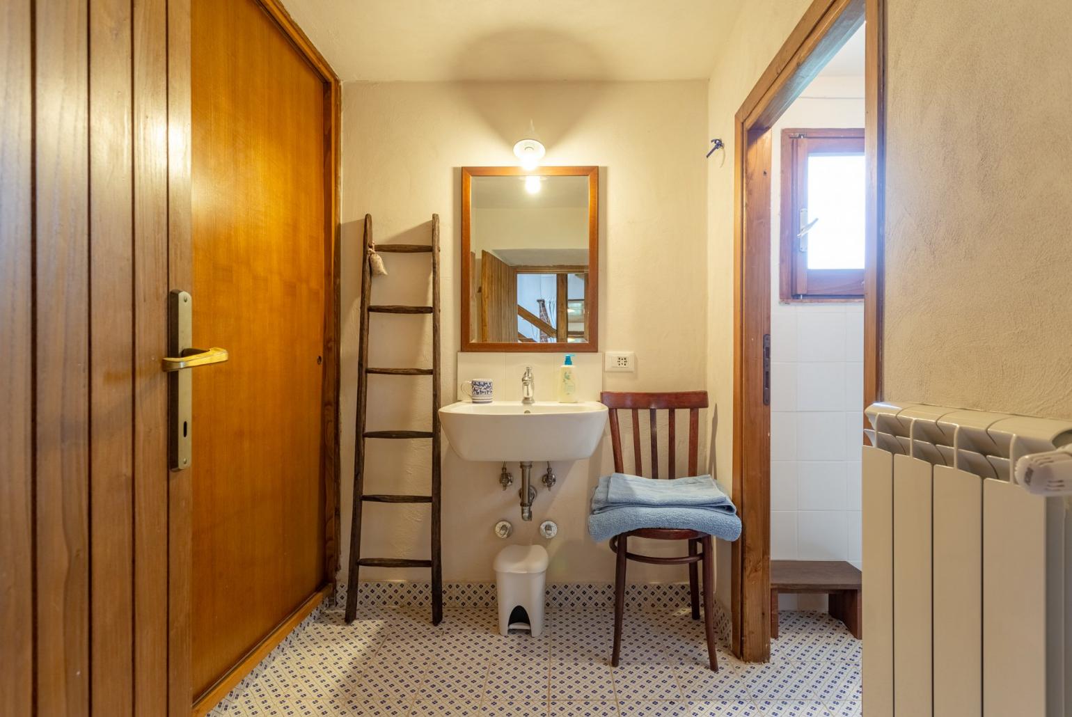 Family bathroom with shower