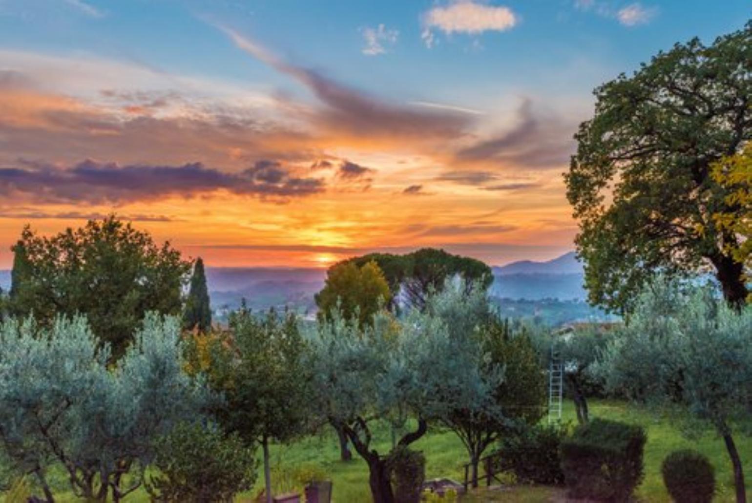 Sunsets in Rieti 