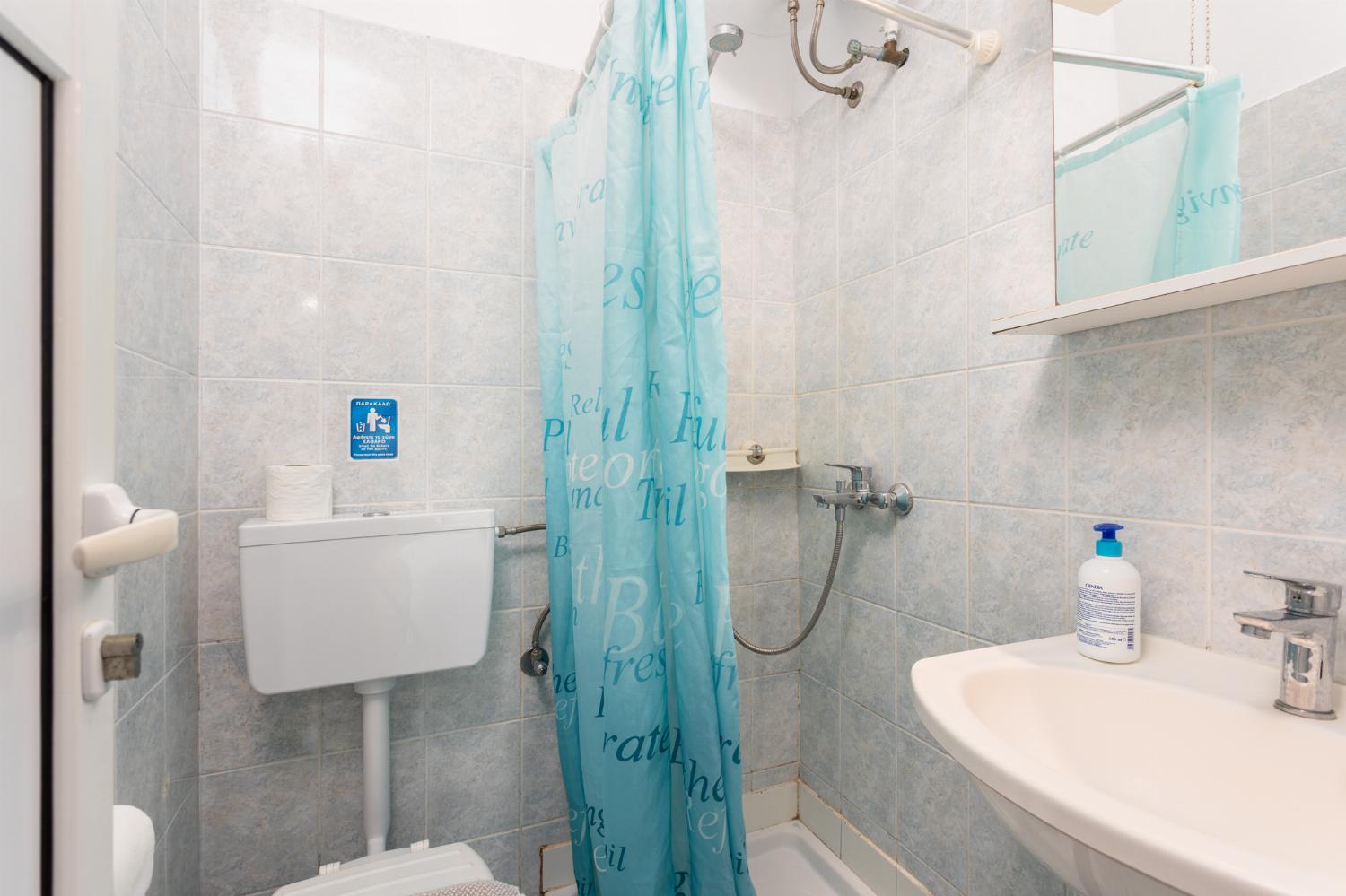 Family bathroom with shower