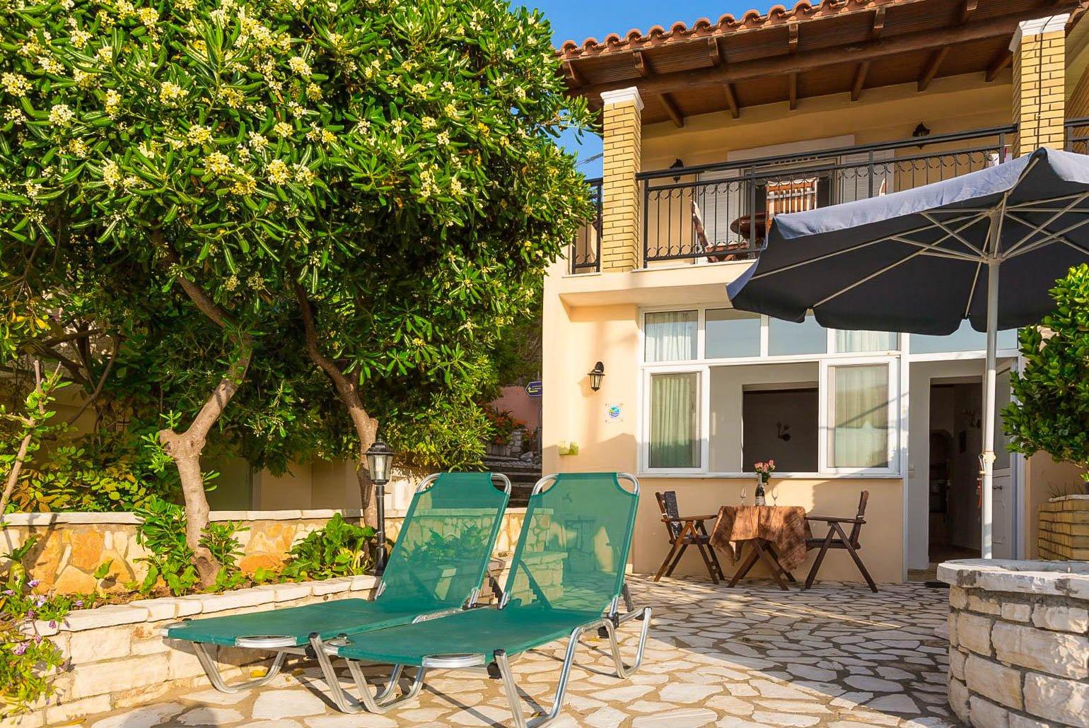 Beautiful apartment with seafront terrace