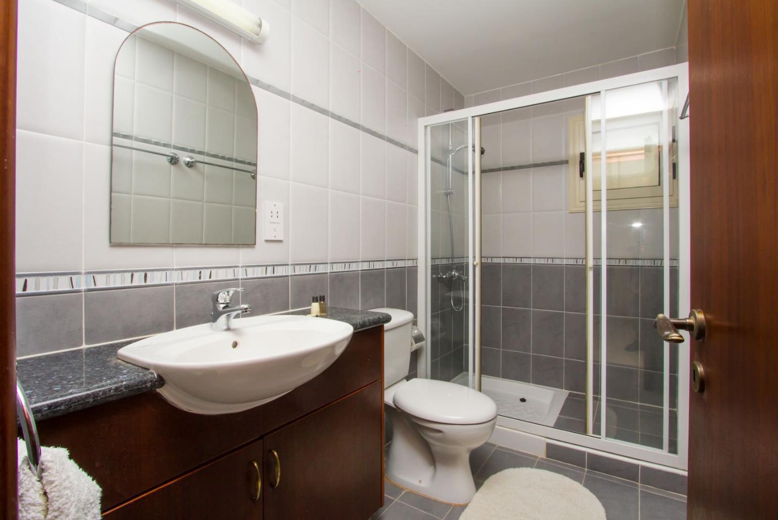 Family bathroom with shower