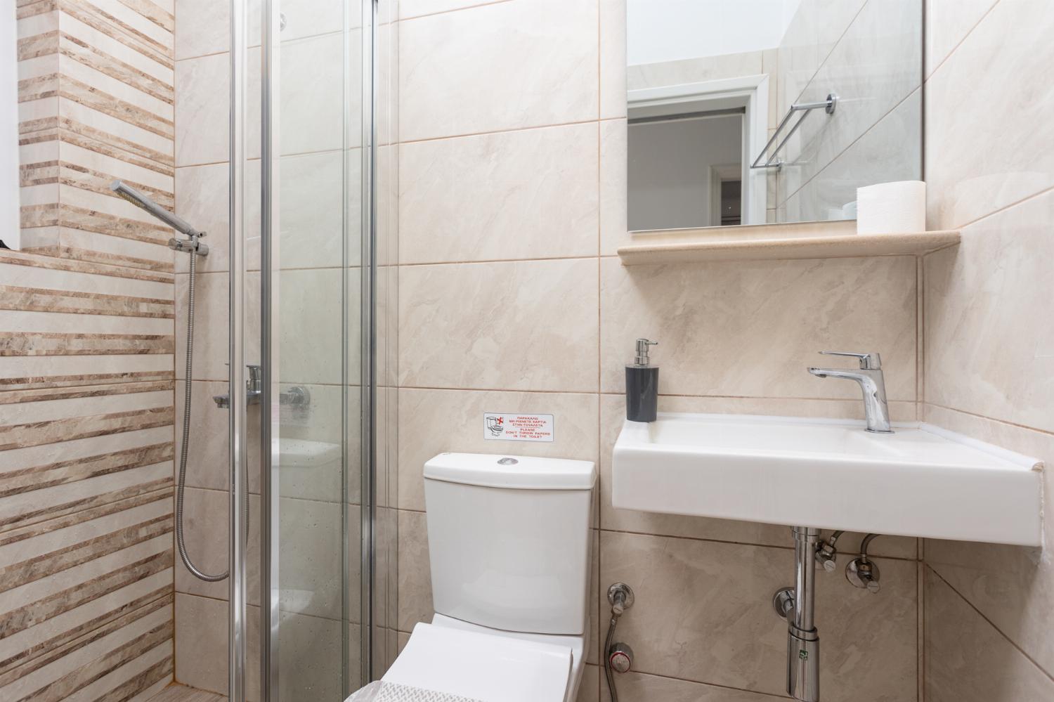 Family bathroom with shower