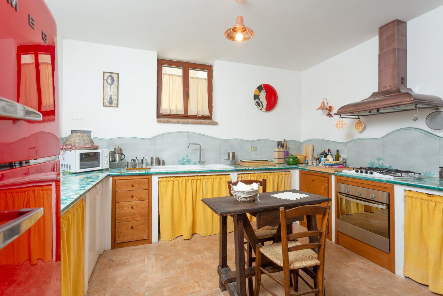 Equipped kitchen on ground floor of main building