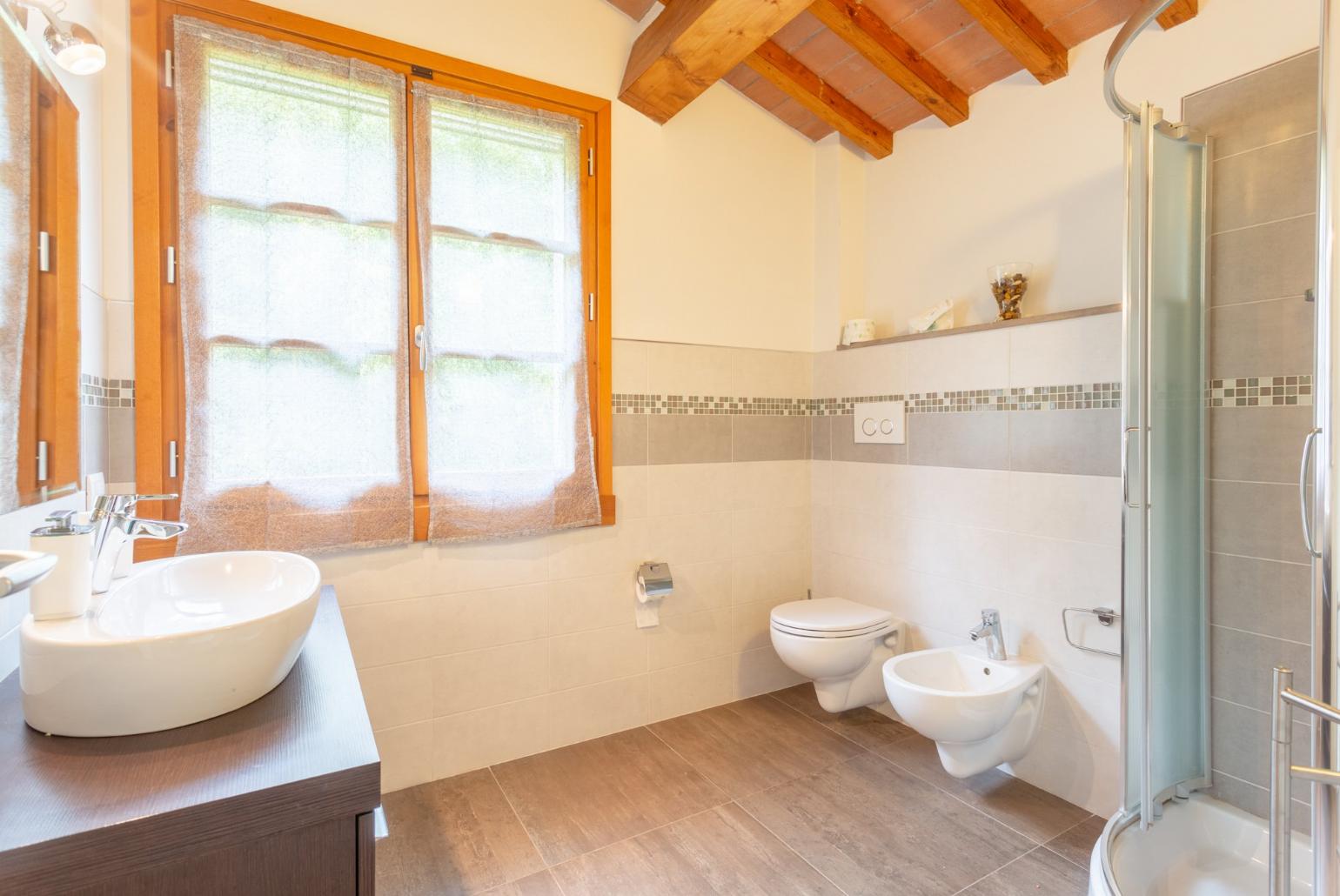 Family bathroom with shower