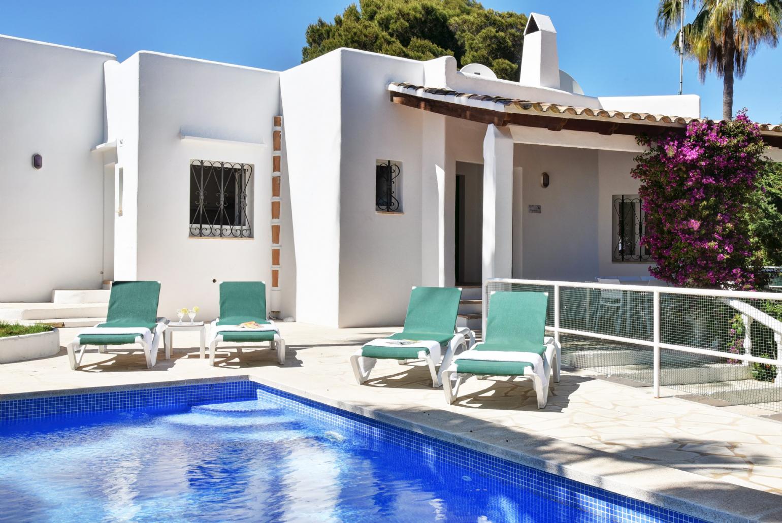 ,Beautiful villa with private pool and terrace