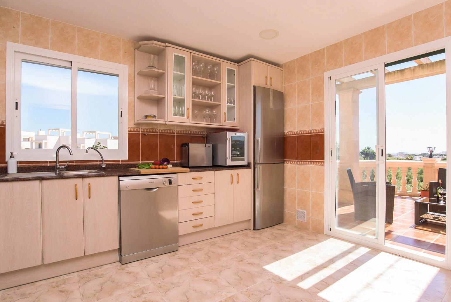 Equipped kitchen