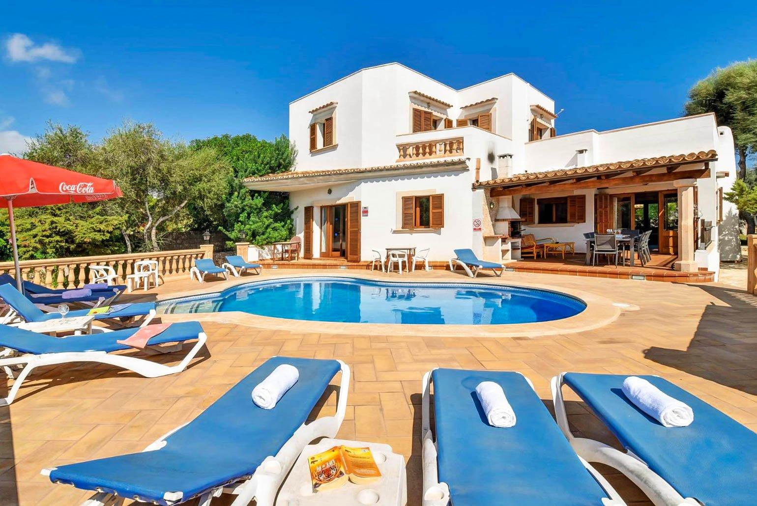 ,Beautiful villa with private pool and terrace