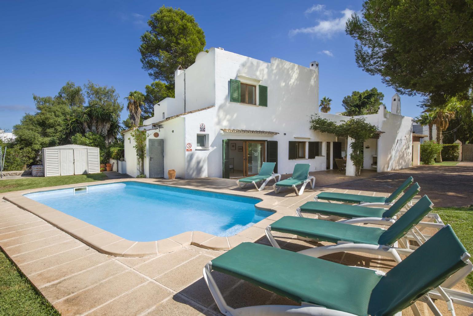 ,Beautiful villa with private pool and terrace