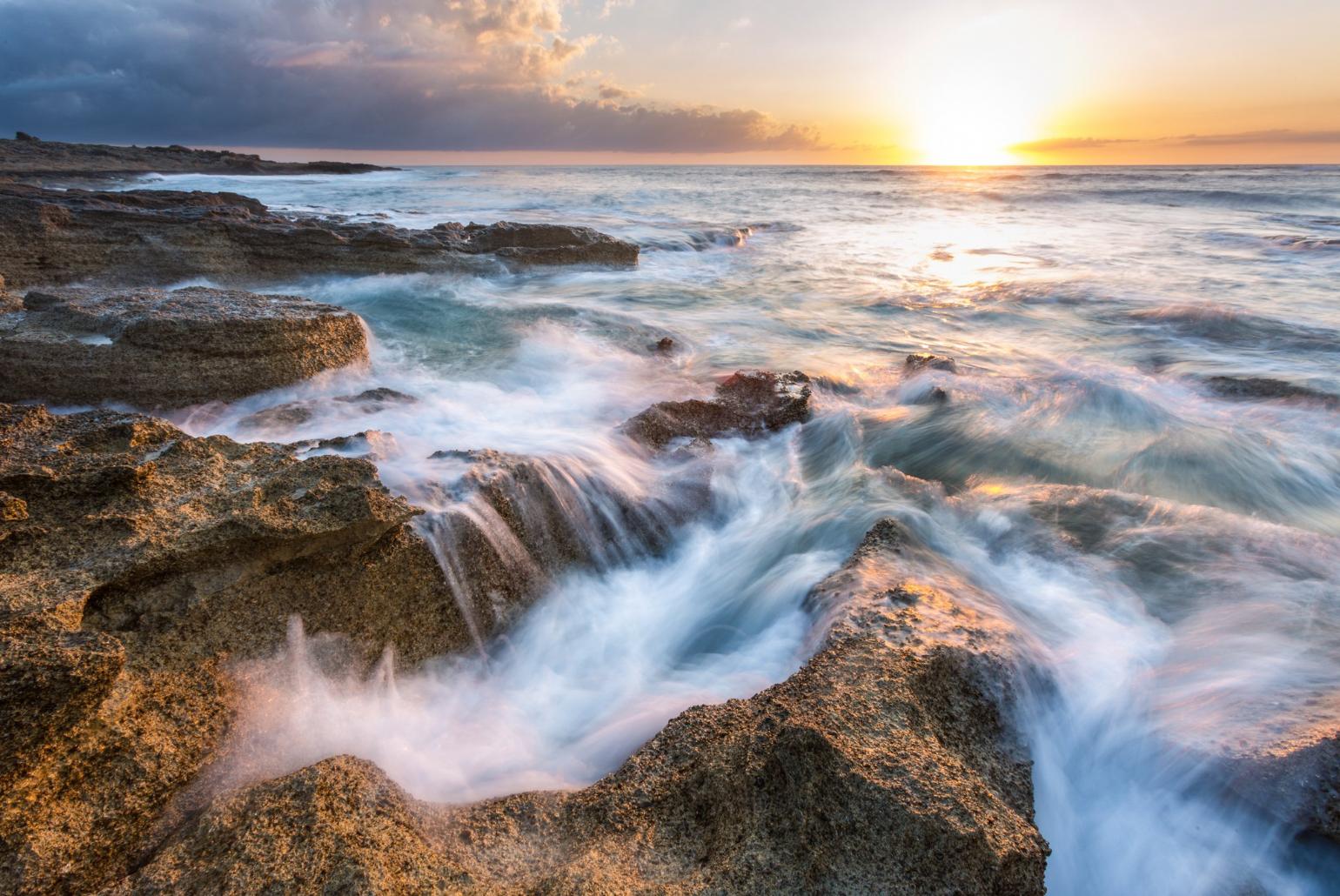 Coastline near Coral Bay