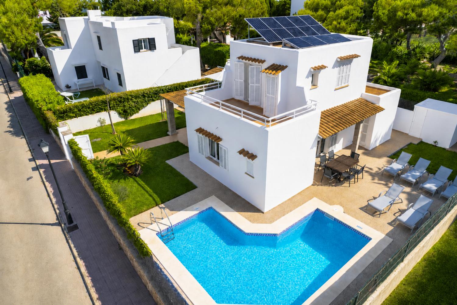 ,Beautiful villa with private pool and terrace
