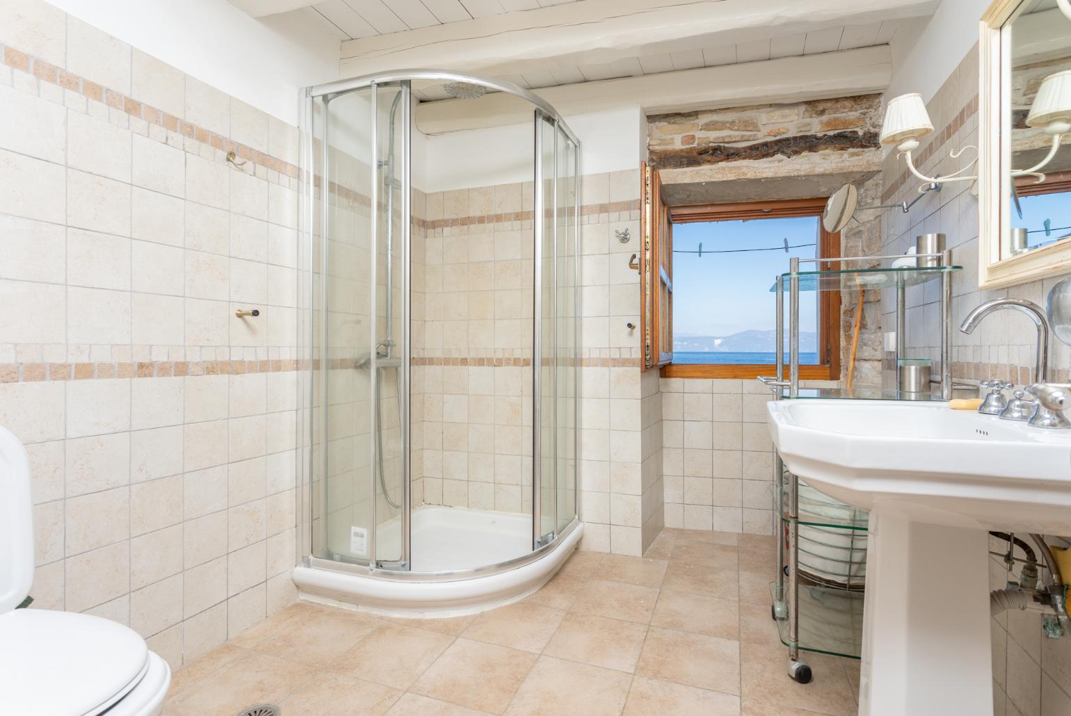 Family bathroom with shower