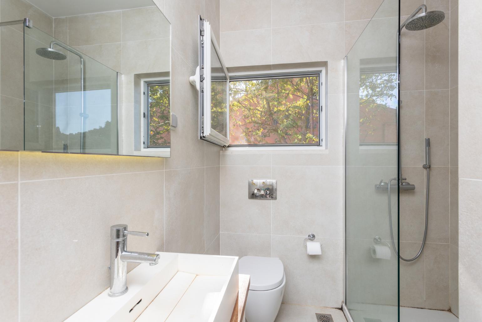 Family bathroom with shower