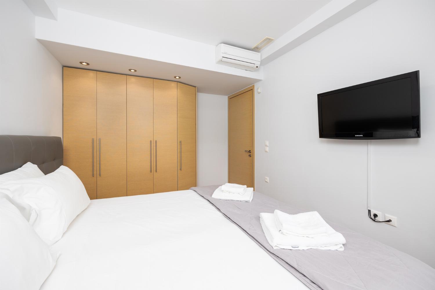 Double bedroom with A/C and TV