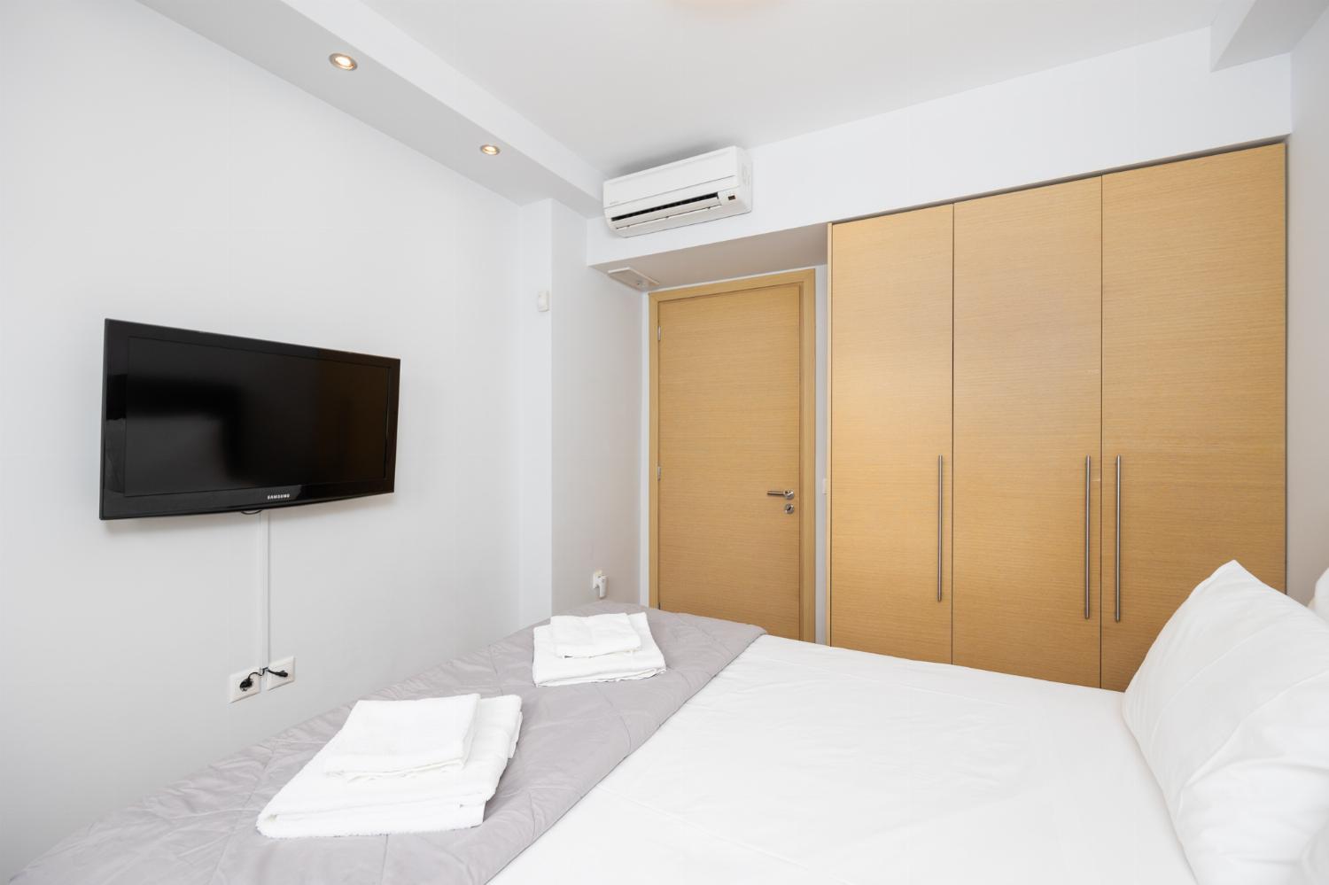 Double bedroom with A/C and TV