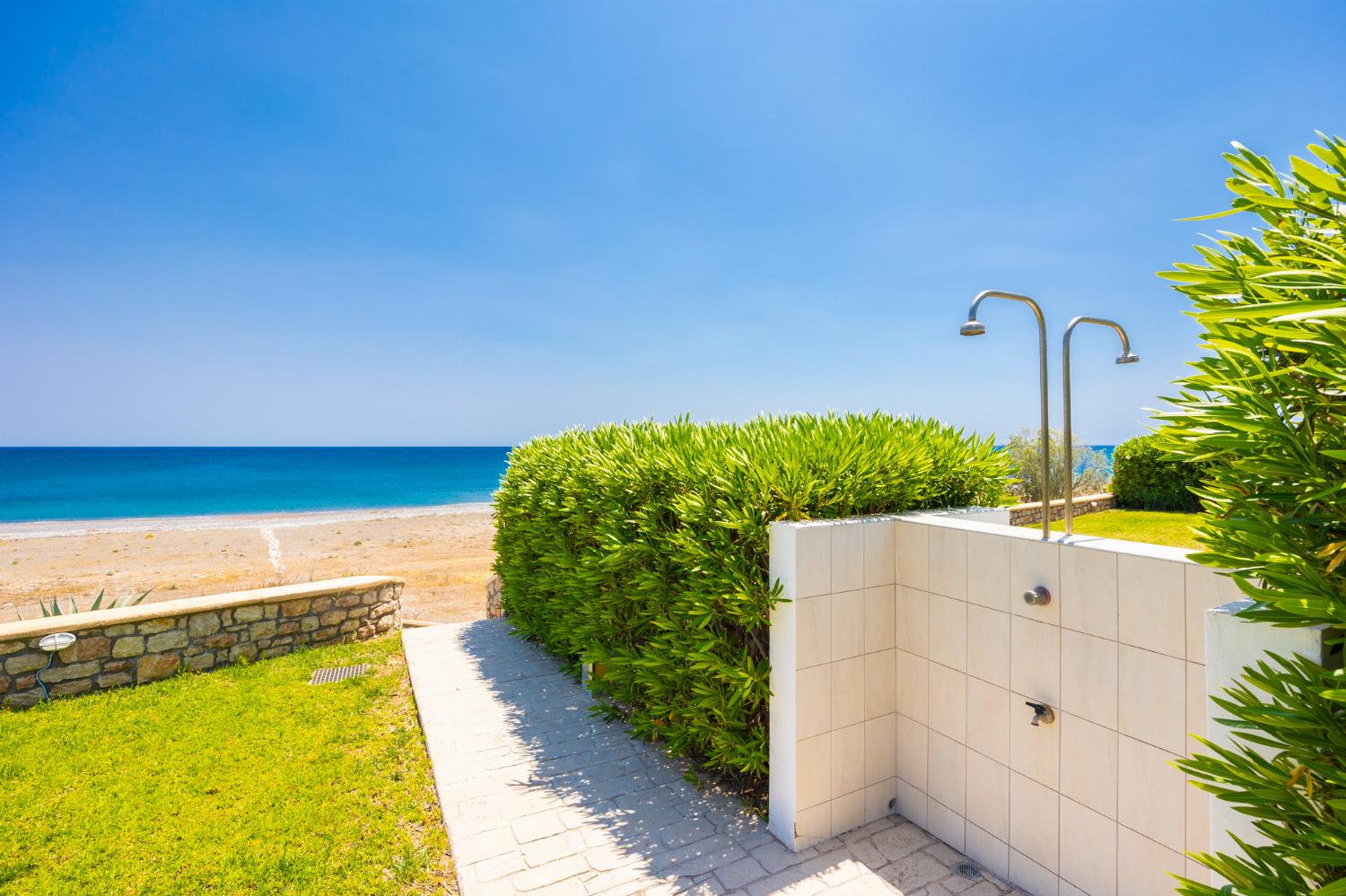 Outdoor shower
