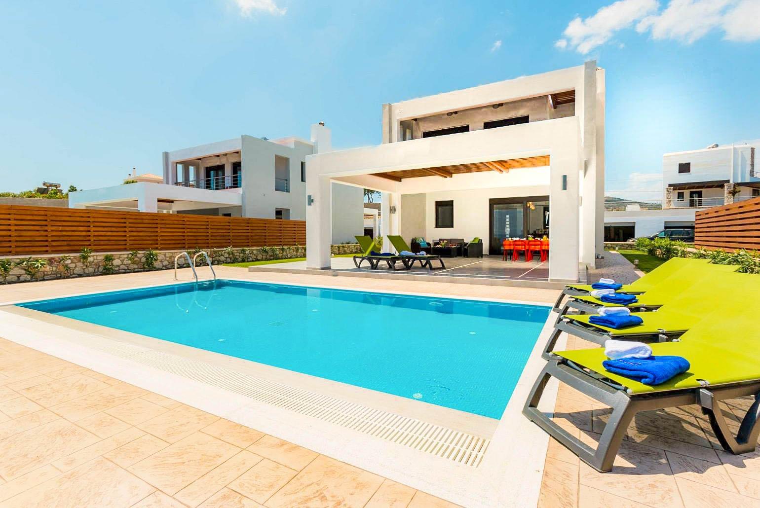 ,Beautiful villa with private pool and terrace