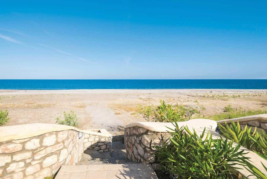Outdoors area with beach access