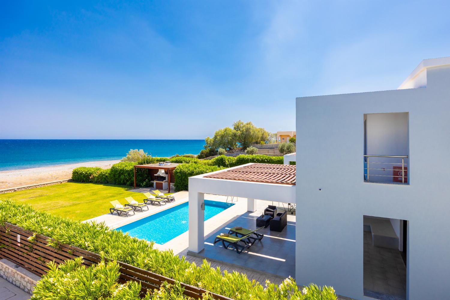 Beautiful villa with private pool, terrace, and garden with panoramic sea views