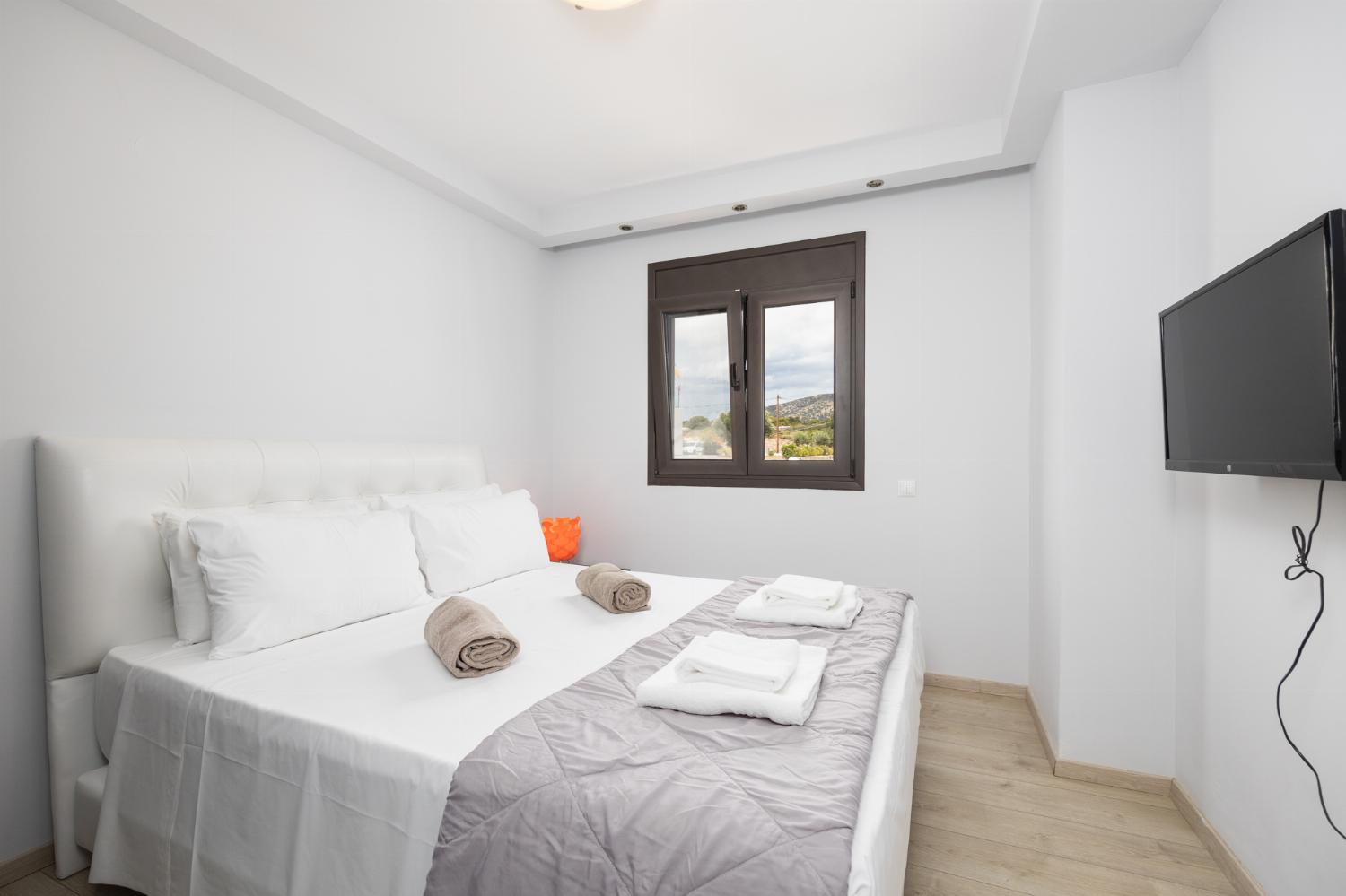 Double bedroom with A/C and TV