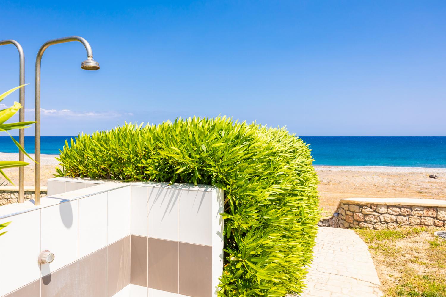 Outdoor shower