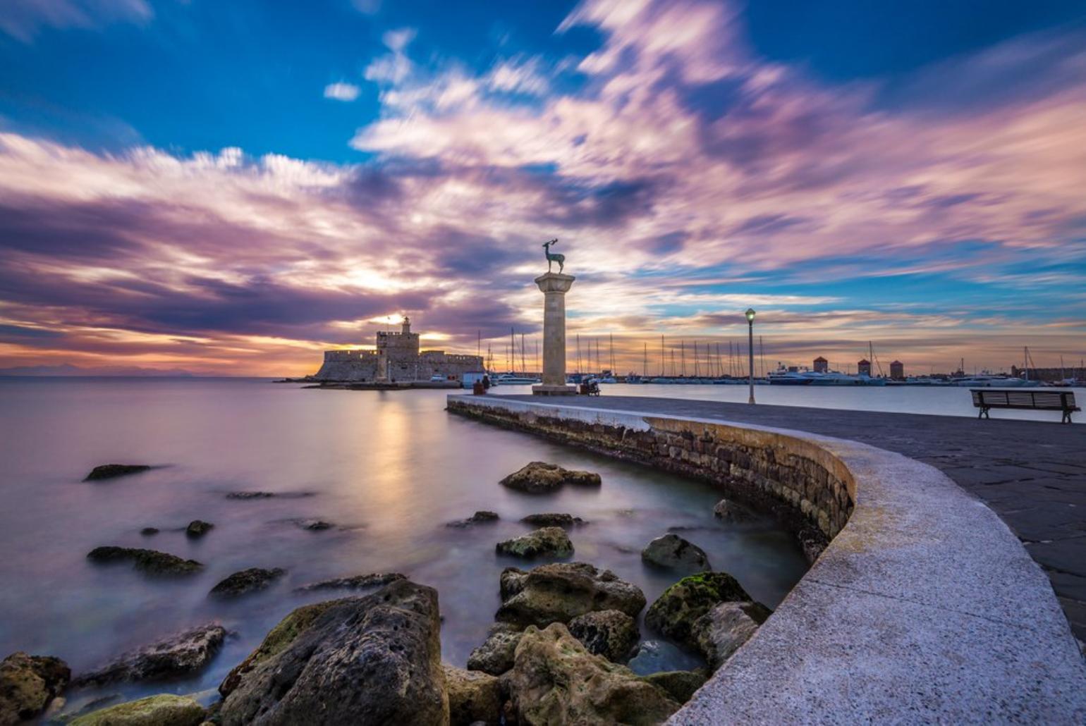 Mandraki Harbour