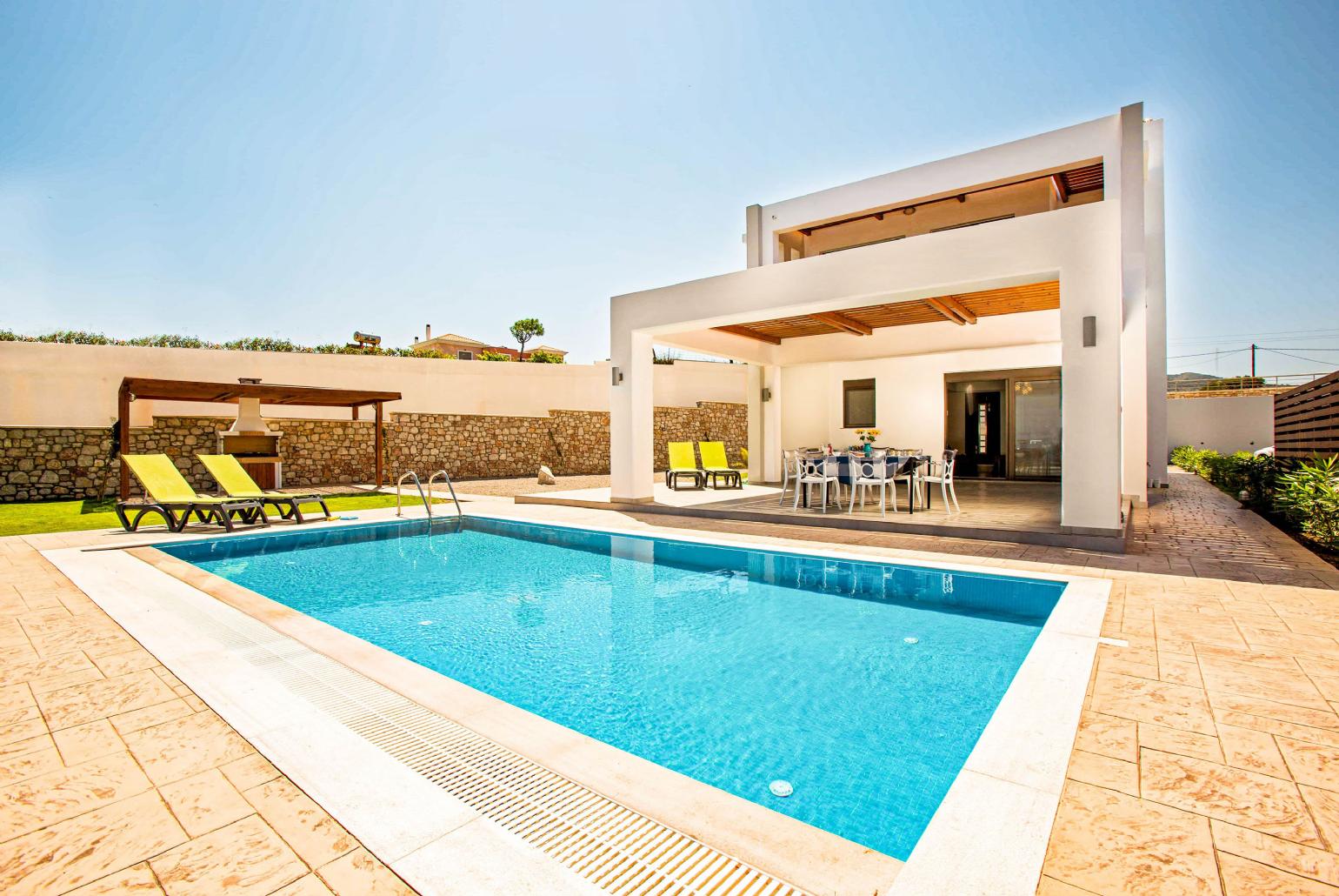 ,Beautiful villa with private pool and terrace