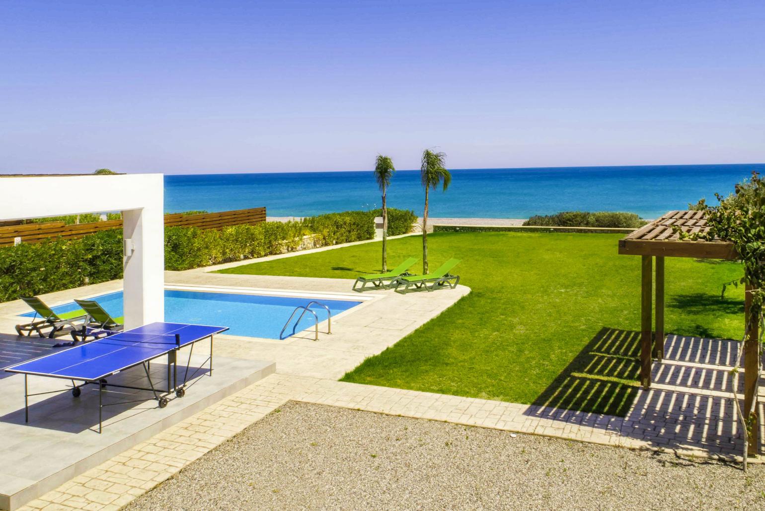 Beautiful Seafront Villa with Private Pool
