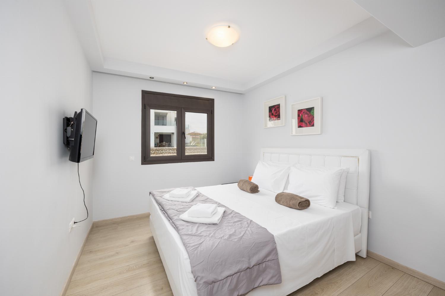 Double bedroom with A/C and TV