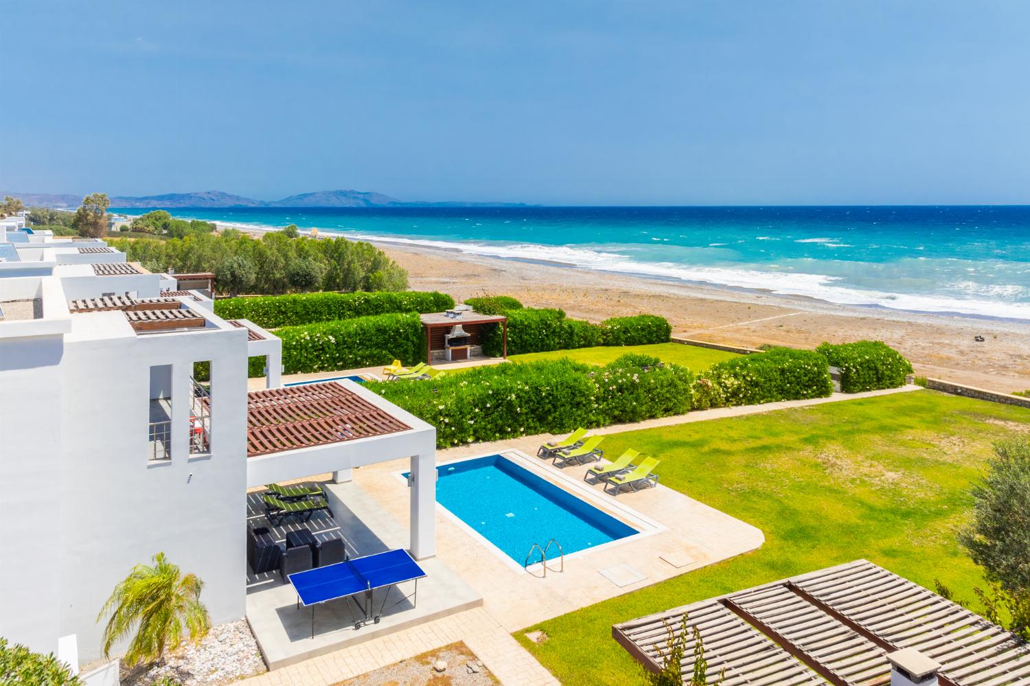 Beautiful villa with private pool and terrace with panoramic sea views