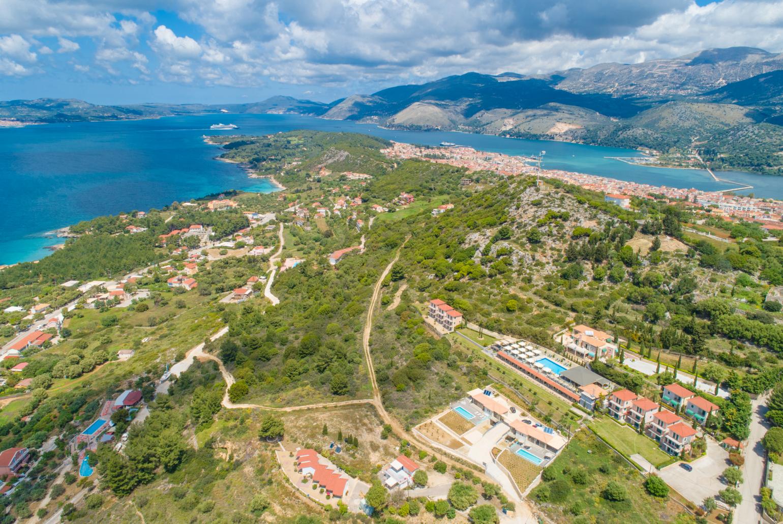 Aerial view of Lassi